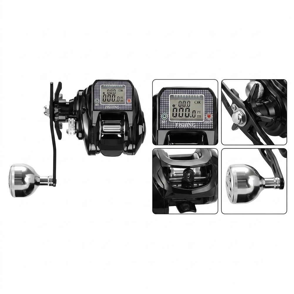 Fly Reel - Reel Baitcasting Digital S200 Menawarkan Pelacakan