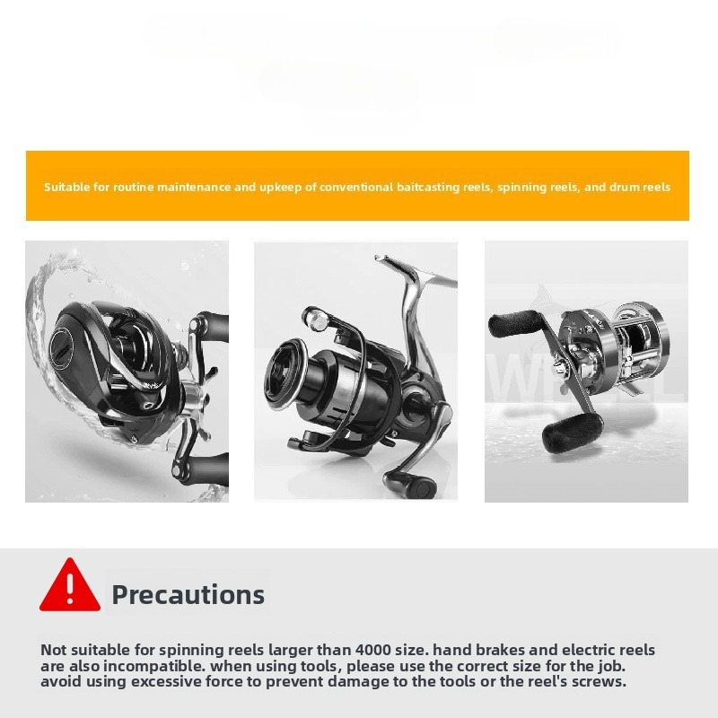 Set Kunci untuk Perawatan dan  - Fly Reel ulasan dan harga