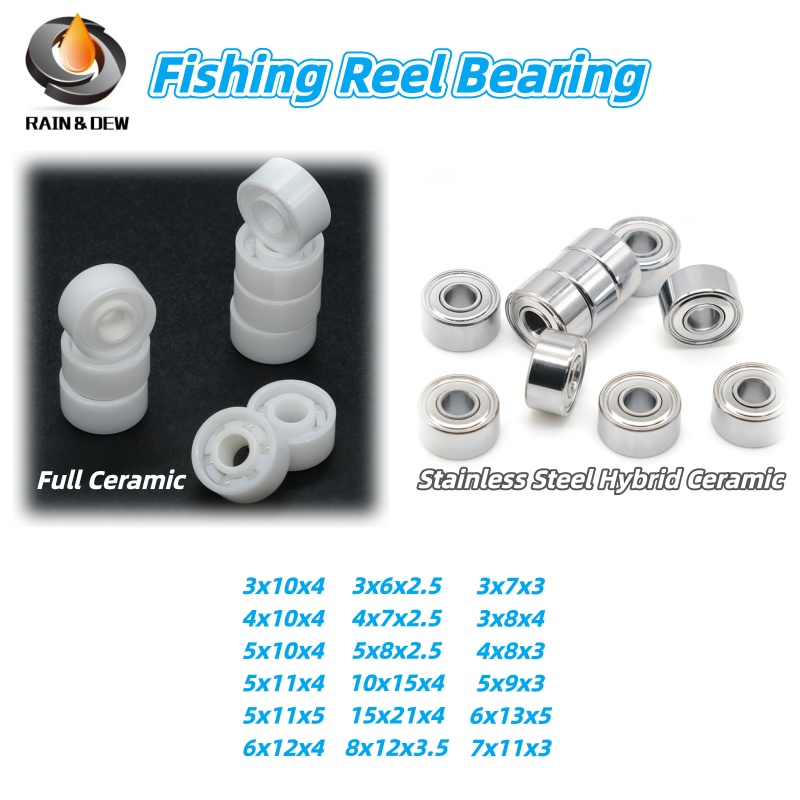 Bearing Keramik Hibrida Serba  - Baitcasting Reel ulasan dan harga